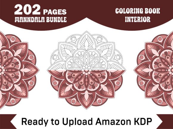 202 Pages Teens Adults Mandala for KDP: A Practical Guide for Creators, Educators, and Mindful Practitioners