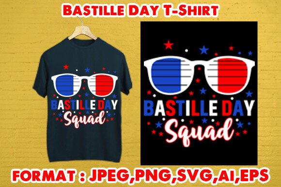 Bastille Day T-Shirt: Design Files That Work Harder for Your Creative Business