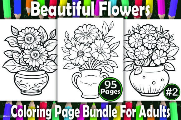 Beautiful Flowers Coloring Book- KDP: A Turnkey Solution for Your Amazon Publishing Business