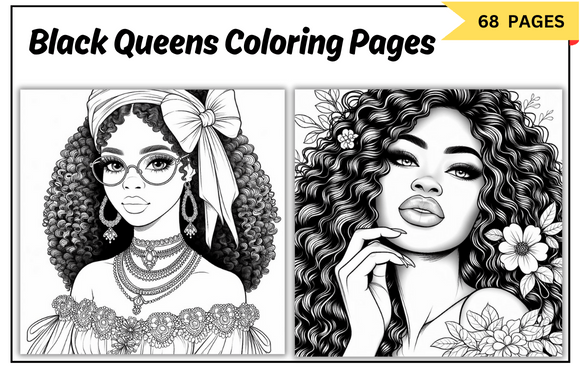 Black Queens Coloring Pages: A Thoughtful Choice for Meaningful Creative Expression