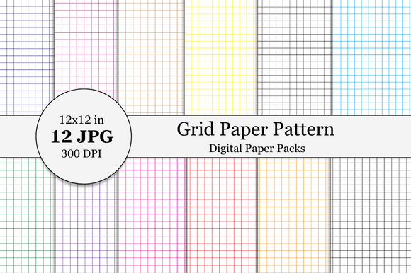Grid Paper Digital Paper