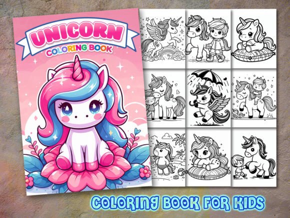 Unicorn Coloring Page and Coloring Book: A Practical Resource for Creative Professionals and Publishers