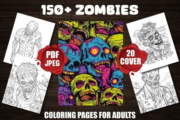 Zombies Coloring Pages
